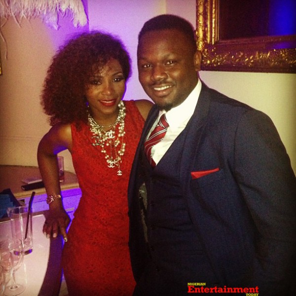 Genevieve Nnaji and Dr SID