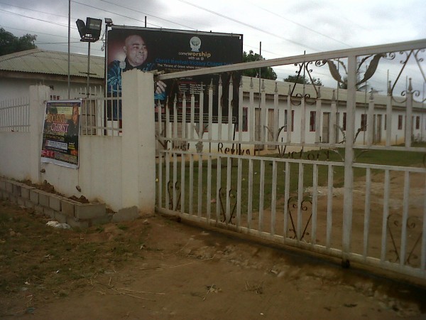 Ajanaku’s Christ Revival Victory Church deserted since the death rumours, photo: NET/Nwamaka Ojo