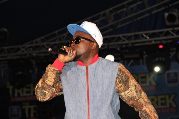 Ice Prince performing at the grand finale of Star Music Trek 2013