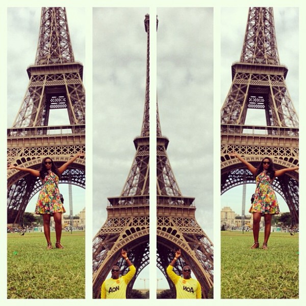 Nigerian artiste Dr SID and girlfriend Simi Osomo..