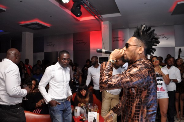 Phyno on stage performing on stage