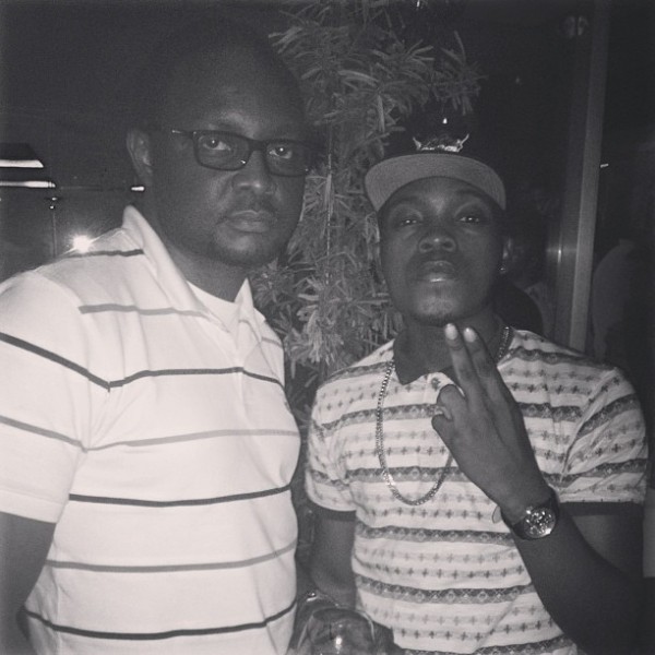 Tony Nwakalor and Olamide, photo: Instagram
