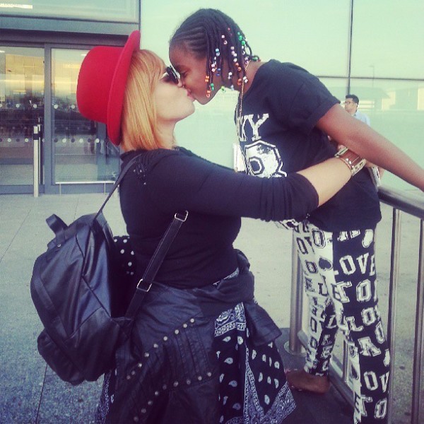 Toyin Lawani and her daughter. Photo Instagram