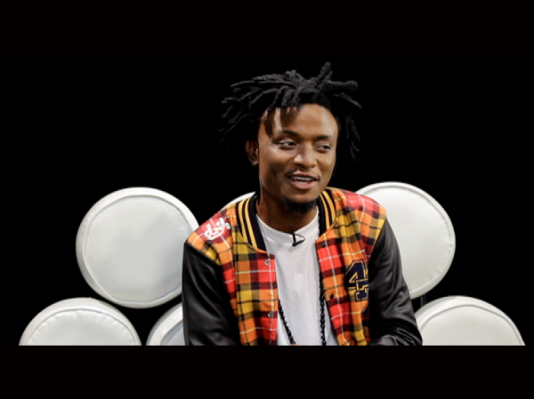 VJ Ehis asks the questions at the taping of the MTV Base Naija Top 10