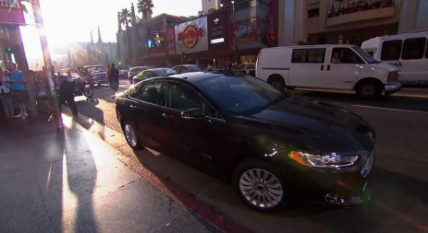 Winfrey gave away a brand new Ford Fusion Energi Hybrid, which was donated by Ford..