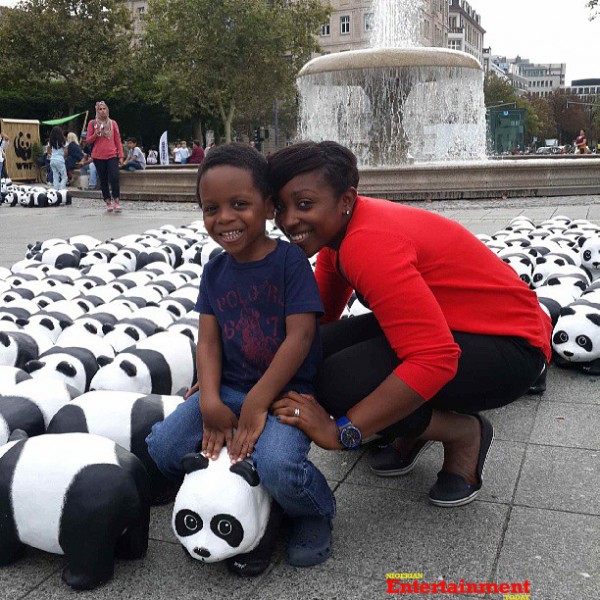 IK Osakioduwa holidays with family in Frankfurt