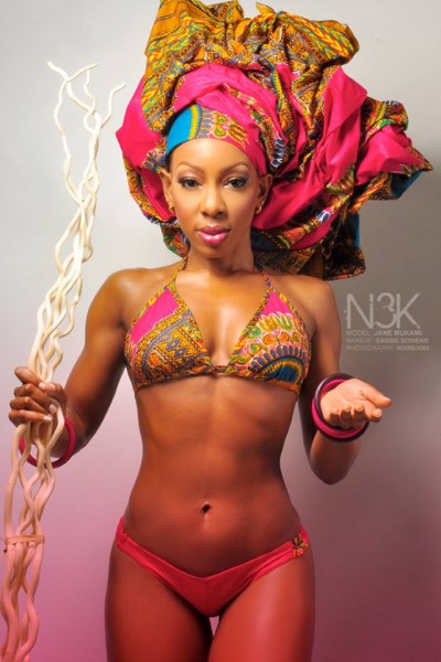 Jane Mukami also known as ‘fitkenyangirl’ is probably Kenya’s sexiest female body builder. Photo: Facebook