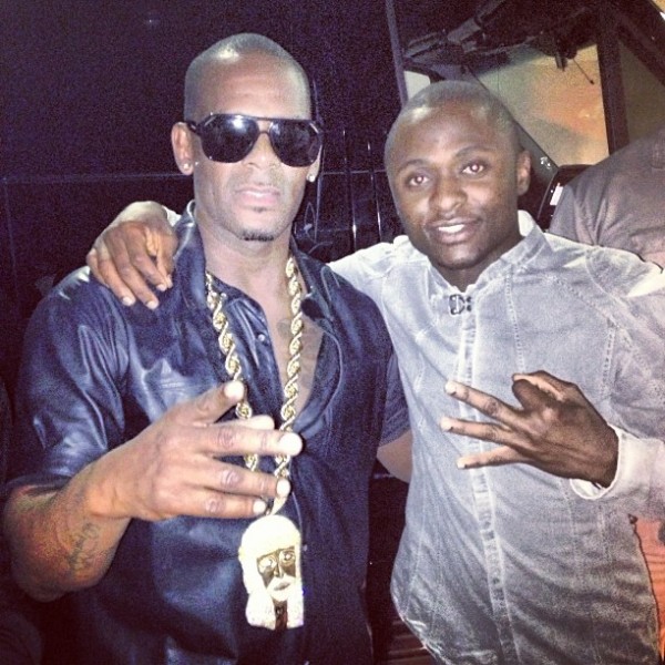 R-Kelly and Ubi Franklin, photo: Instagram