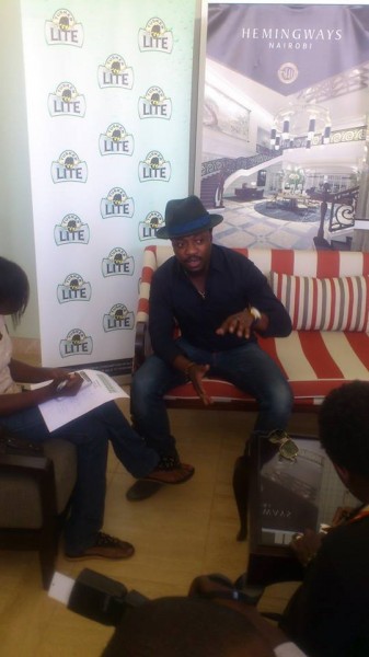Anthony Hamilton in Kenya