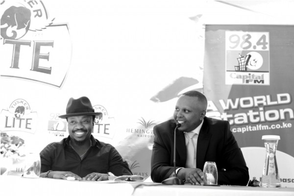 Anthony Hamilton in Kenya