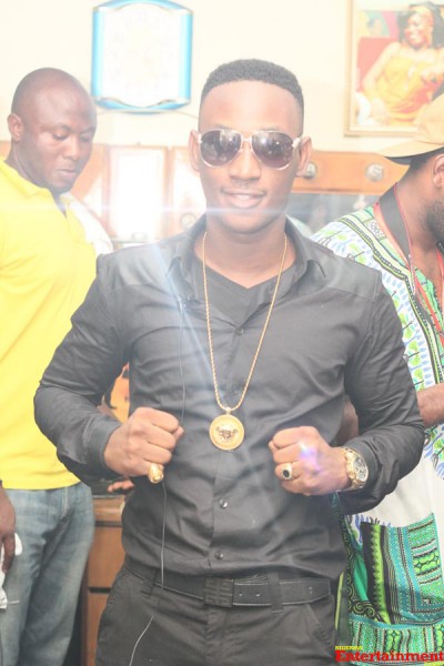 Dammy Krane at the Backstage Felabration 2013, New Afrika Shrine, October 2013