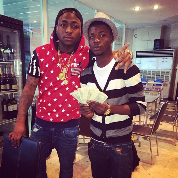 Davido and 'Skelewu' dance winner Kiddy