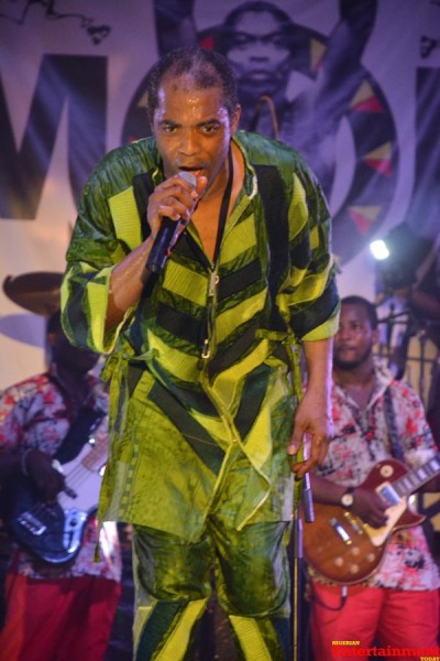 Femi Kuti performing at Felabration 2013, New Afrika shrine, October 2013
