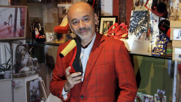 French shoe designer Christian Louboutin