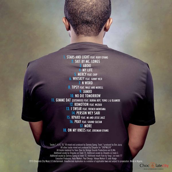 Ice Prince Fire Of Zamani Track listing