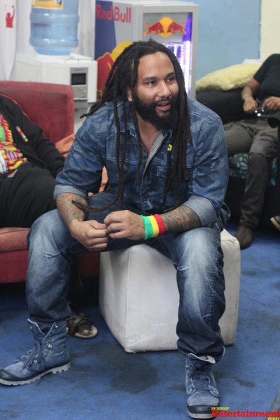 Ky-Mani Marley at the Backstage Felabration 2013, New Afrika Shrine, October 2013
