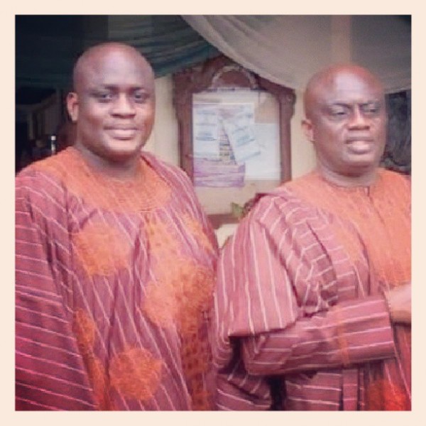 M.I.C Undertakers bossTunji Okusanya and son Tunji Okusanya Jr.