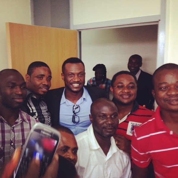Peter Okoye gives lecture on entreprenuership to CBN staff (2)