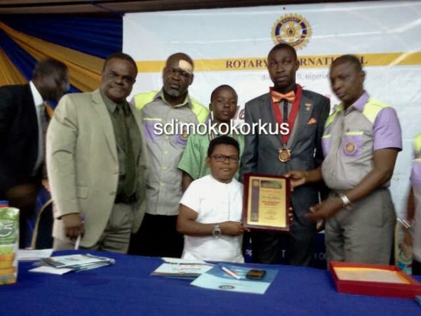 Rotary Club Honours Osita Iheme