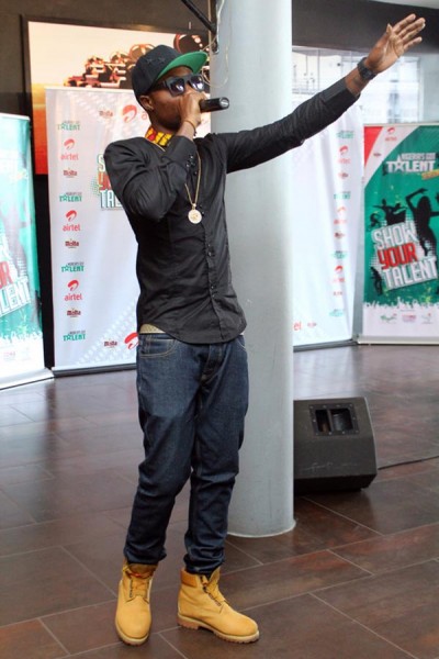 Temisan wowing the guests