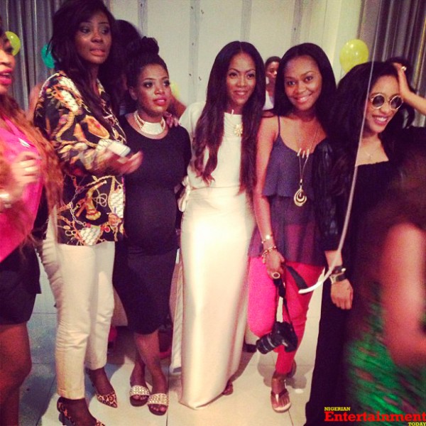 Annie Idibia holds baby shower
