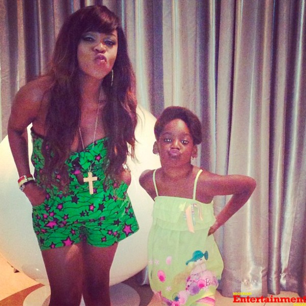 Annie Idibia holds baby shower