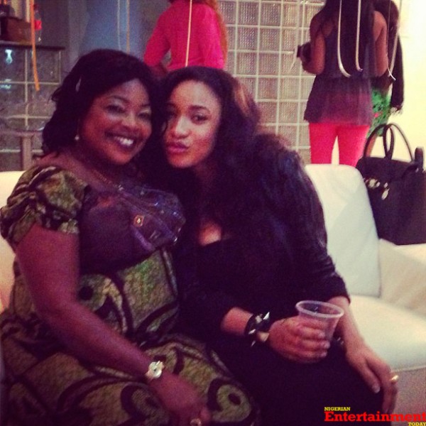 Annie Idibia holds baby shower