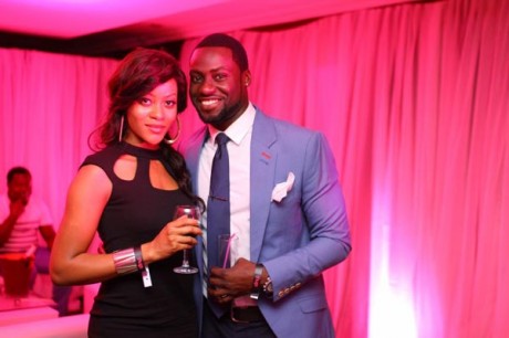 Chris Attoh says he's delighted to be with Damilola Adegbite