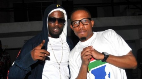 Friends till the end: Naeto C and Ikechukwu parted ways musically when the latter fell out with label Storm Records. Photo: Facebook