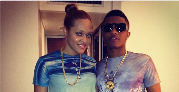 Wizkid and ex-girlfriend Tania Omotayo