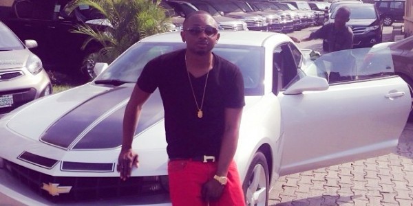 Sean Tizzle shows off his Chevrolet Camaro RS v8. Photo: Filed