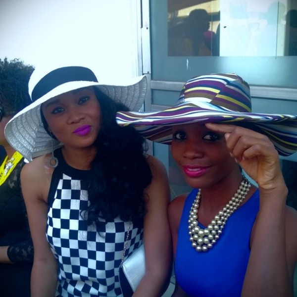 A Style and Fashion Day out at the President's Cup - (From right) Tomi Odunsi and friends
