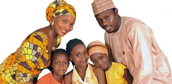 Ali Nuhu and family