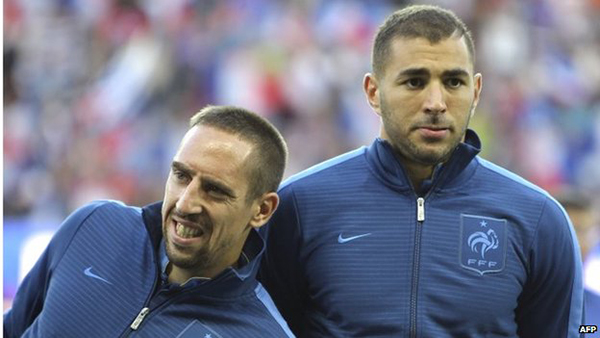 Benzema and Ribery