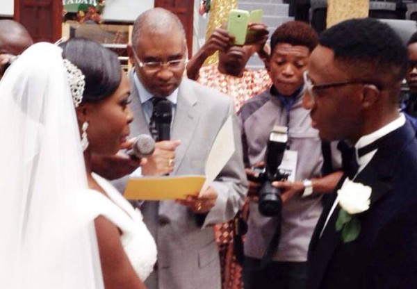 Bez and fiance Bolatito Ladoja