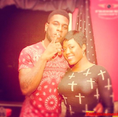 Burna Boy and Moet Abebe. Photo: Instagram