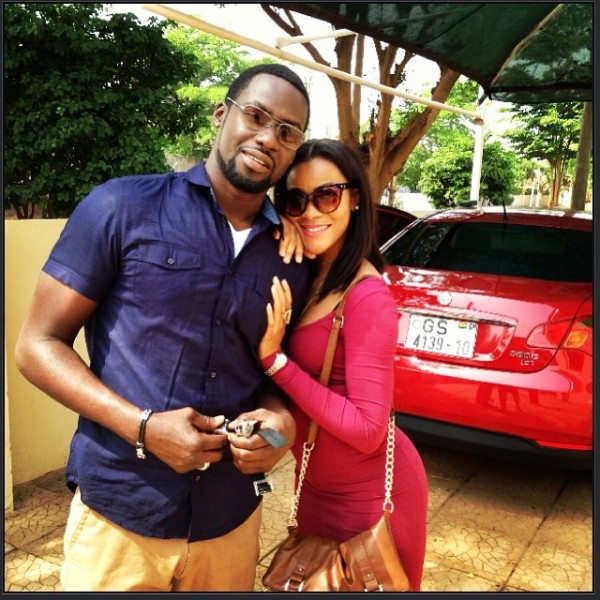 Chris Attoh and Damilola Adegbite