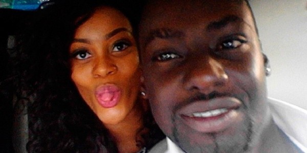 Damilola Adegbite and Chris Attoh took this photo as they headed towards Pinewood Studios. Photo: Instagram
