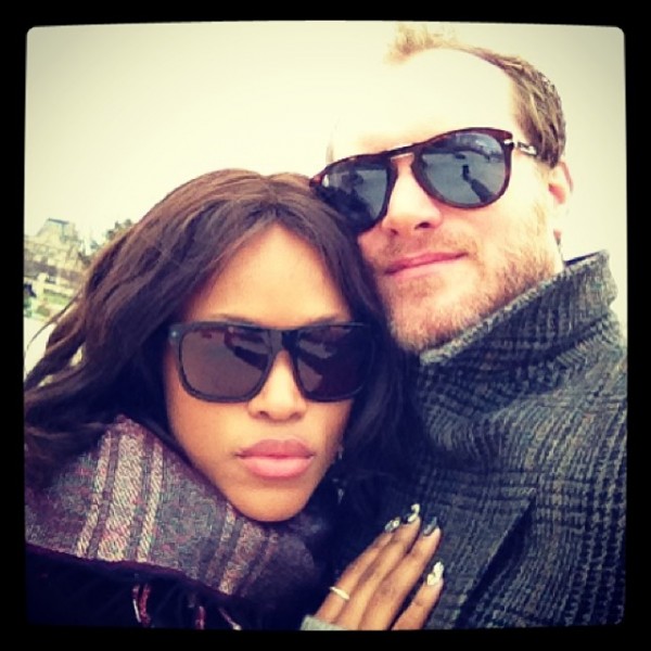 Eve and fiance Maximillion Cooper. Photo: Instagram