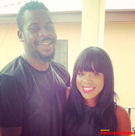 Sahring a good laugh? Moet Abebe and Shank. Photo: Instagram/Moet Abebe