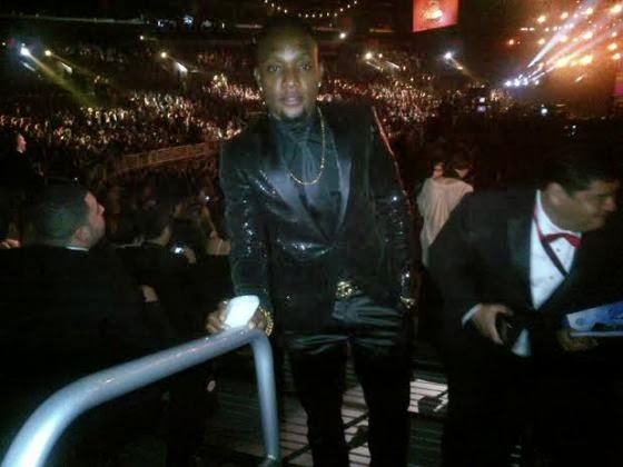KCEE Nigerian celebs attend the #GRAMMYs - KCEE