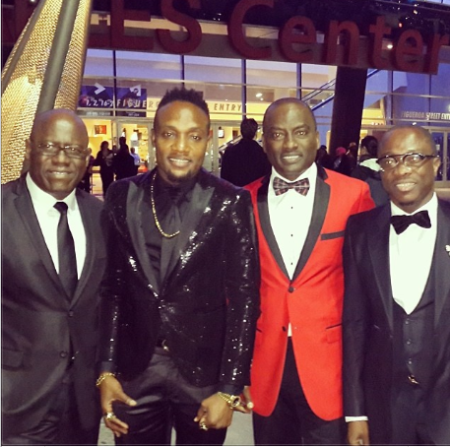 Kenny Ogungbe, KCEE, Dayo Adeneye, Julius Agwu Nigerian celebs attend the #GRAMMYs - Kenny Ogungbe, KCEE, Dayo Adeneye, Julius Agwu