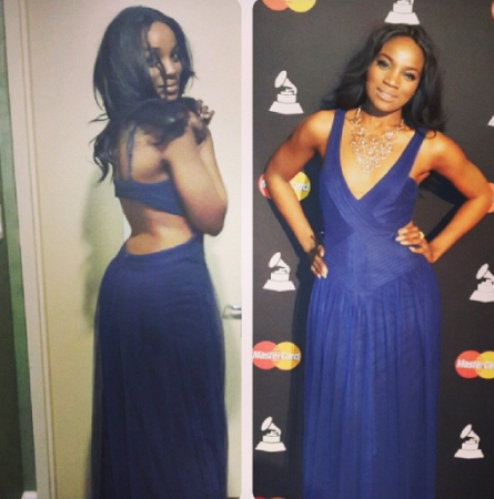 Seyi Shay Nigerian celebs attend the #GRAMMYs - Seyi Shay