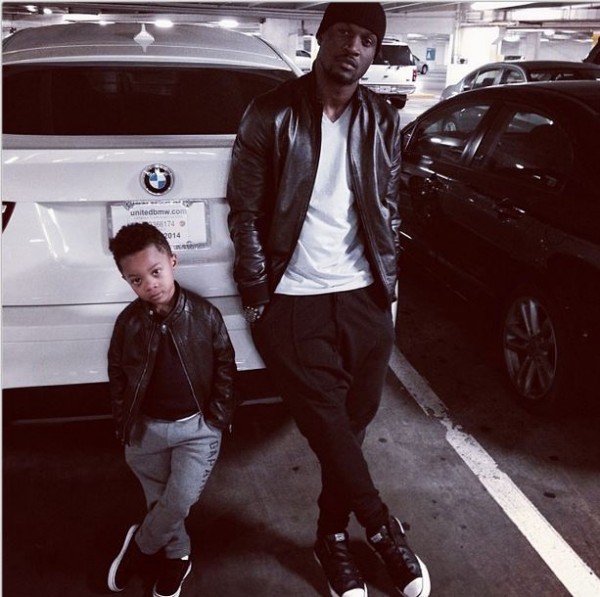 Peter Okoye and son Cameron have gotten a hang of this. Photo: Instagram