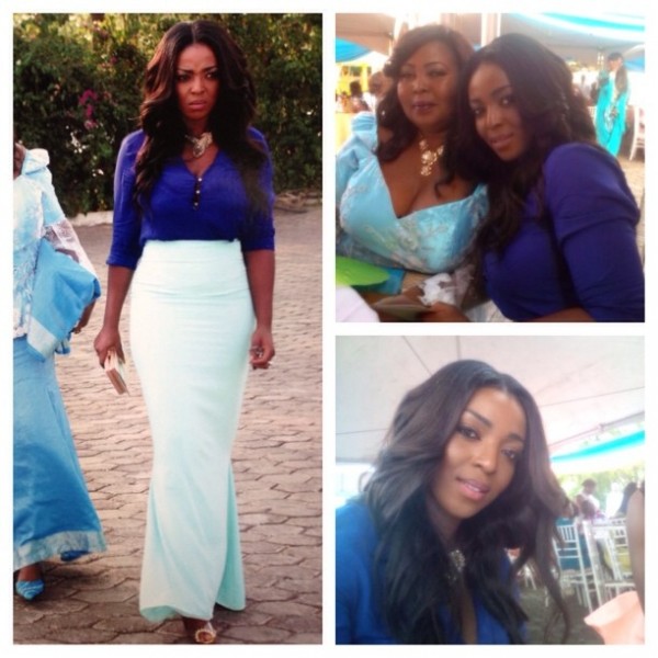 Yvonne Okoro and mum