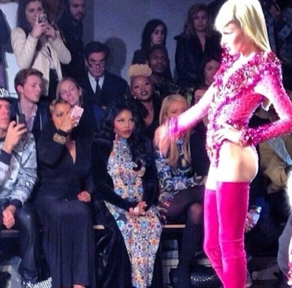 LIl' Kim at New York Fashion Week, 2014 (2)