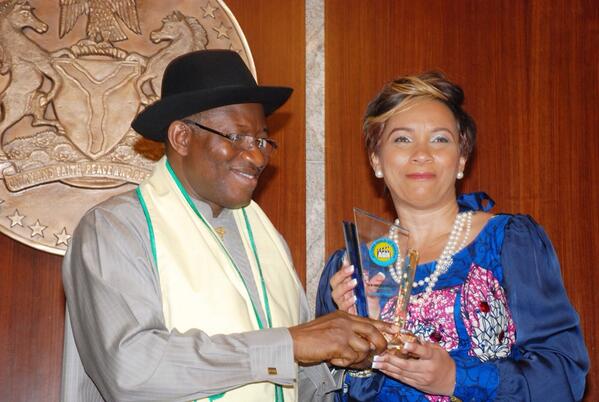 Nollywood actors visit Goodluck Jonathan at State House, Abuja (3)