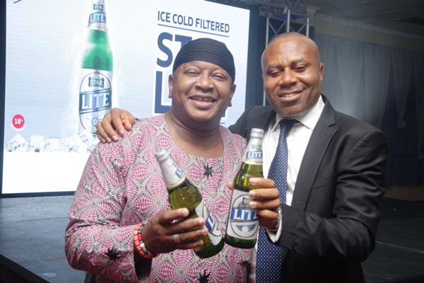 Olisa Adibua & Edem Vindah, Corporate Media & Brand Pr Manager, Nigerian Breweries Plc