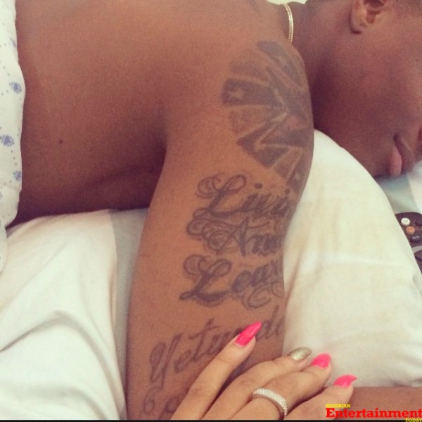 Wizkid and Tania Omotayo copy