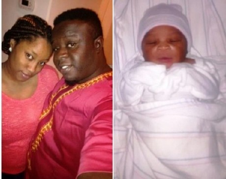 Elenu, wife and son Jaden Olamide Akinlami